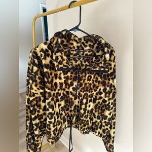 Fashion Nova Cheetah Sweatshirt
